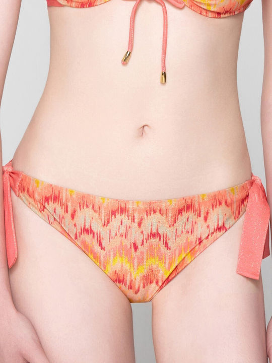 Luna Bikini Alunecare Coral