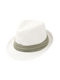 Aquablue Straw Men's Hat White