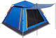 Camping Tent Blue for 4 People 240x240x160cm