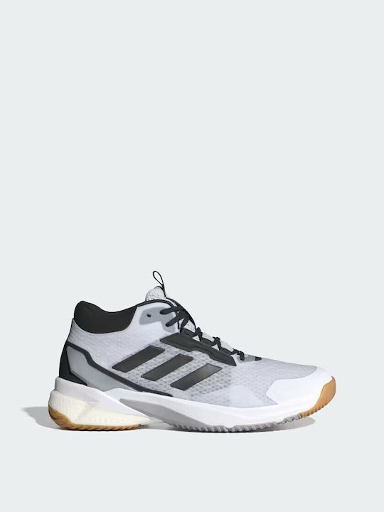 Adidas Crazyflight 5 Mid Ανδρικά Αθλητικά Παπούτσια Βόλεϊ Λευκό / Μαύρο