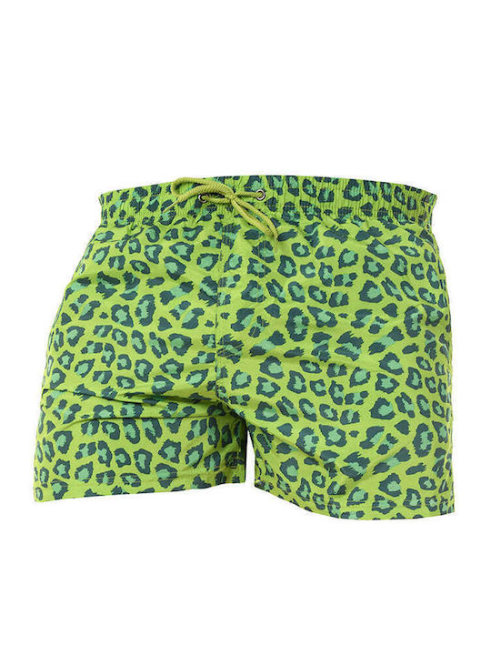 Speedy Shark Herren Badehose Grün