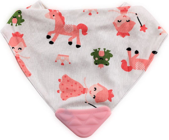 Lorelli Princess Bandana Stoff mit Bügelverschluss und Schlaufe Princess