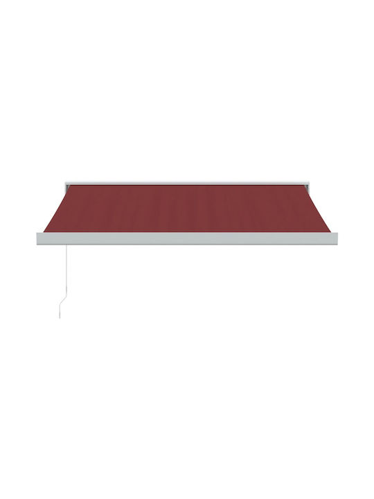 vidaXL Manual Terrace Wall Tent with LED Light ...