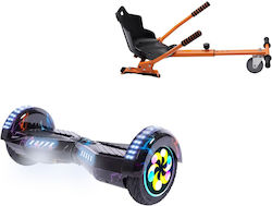 Smart Balance Wheel Transformers Thunderstorm Blue Pro Hoverboard with 15km/h Max Speed and 15km Autonomy with Seat