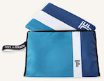 Feel & Touch Blue Beach Towel 170x85cm