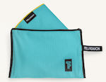 Feel & Touch Turquoise Beach Towel 160x80cm