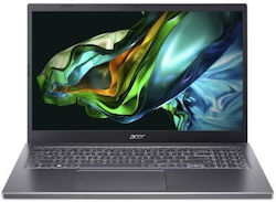 Acer Aspire 5 15 A515-58M-333U 15.6" IPS FHD (Ядро i3-1315U/8ГБ/256ГБ SSD/Без ОС) Steel Grey (Международна английска клавиатура)