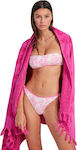 Noidinotte Beach Towel Cotton Pink 170x90cm.