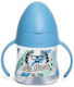 Suavinex First Educational Sippy Cup Plastic with Handles Light Blue for 4m+m+ 150ml