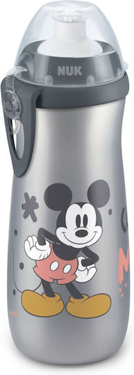 Nuk First Choice Sports Cup Εκπαιδευτικό Μπιμπερό Πλαστικό Γκρι για 24m+ 450ml