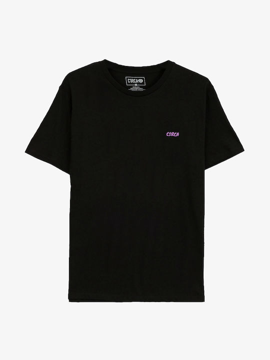 Circa Herren T-Shirt Kurzarm Black