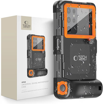 Tech-Protect Waterproof Case up to 6.7" Black