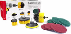 AMiO 02593 Brush Drill Set of 10pcs