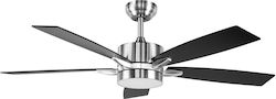 Telco S52-D329 132cm με Φως Γκρι-Μαύρο Telco S52-D329 132cm με Φως Γκρι-Μαύρο