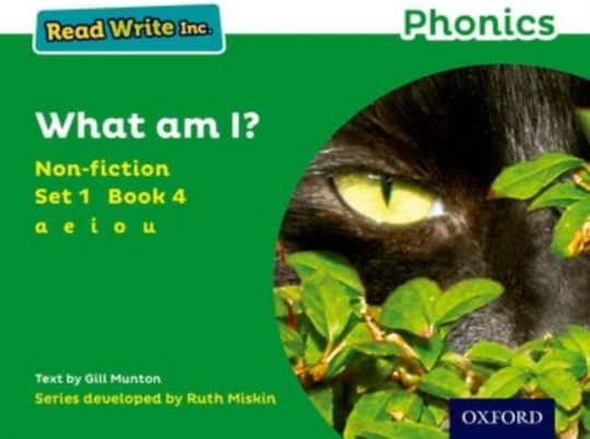 Read Write Inc. Phonics: What Am I? (green Set 1 non - Oxford ...