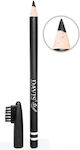 Davis Pencil for Eyebrows Black Velvet-Black Metal