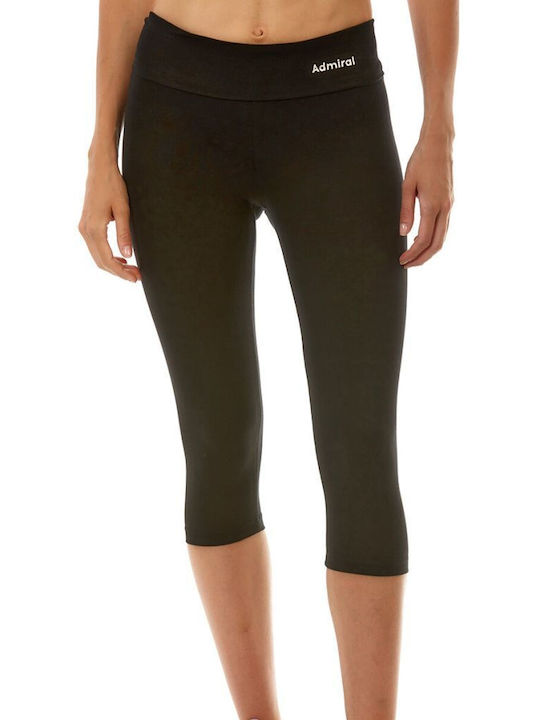 Admiral Frauen Capri Leggings Black