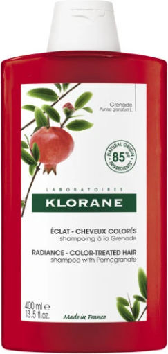 Klorane A La Grenade with Pomegranate Extract Shampoos Shine for Coloured Hair 400ml