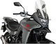 Puig Front Motorcycle Wheel Mudguard for Honda Transalp Black 1pcs