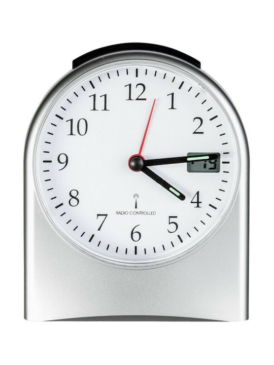 TFA Tabletop Clock with Alarm & Radio 98.1040.01