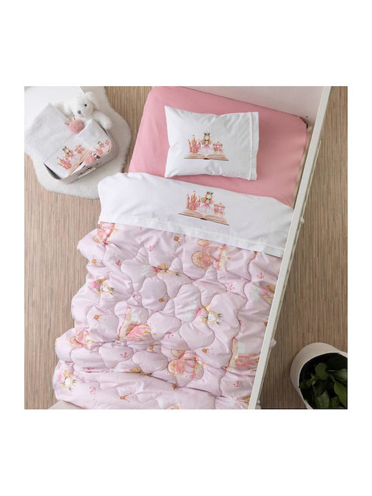 Borea Duvet Crib Princesa White 110x140cm