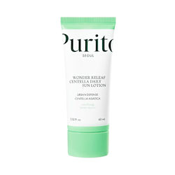 Purito Wonder Relief Centella Daily Αντηλιακή Λοσιόν Προσώπου SPF50+ 60ml