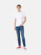 Men's Jeans Pants with Skinny Narrow Fit Blue