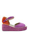 Dalim 110 Damenplattformen im Espadrilles-Stil Lila