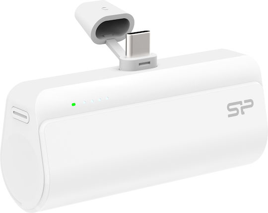 Silicon Power QD50 Power Bank 5000mAh 20W Power Delivery Λευκό