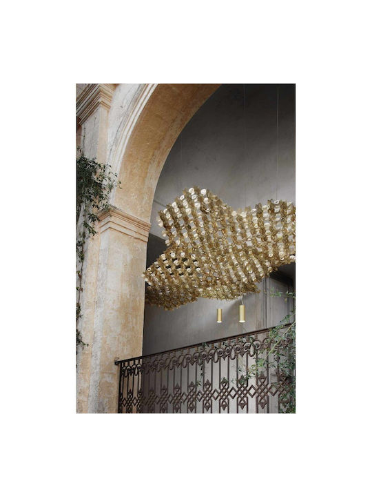 Slamp Pendant Light Gold with Socket GU10