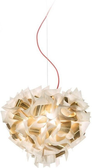 Slamp Lustră Alb