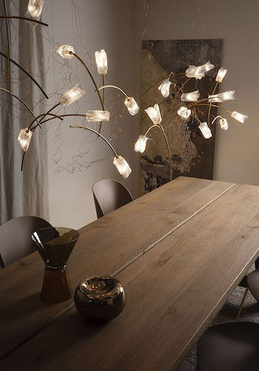 Slamp Κρεμαστό Φωτιστικό Χάλκινο LED Ράγα