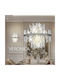 Viokef Veronica Pendant Light Silver Rail for 8 Bulbs G9 50x500x178cm