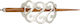 4queens Haarbarrette Silber