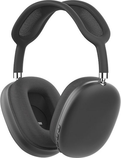 P9 Wireless / Wired Over Ear Headphones Black