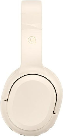 Usams YG23 Kabellose Bluetooth Am Ohr Kopfhörer mit 40 Stunden Wiedergabezeit Beige