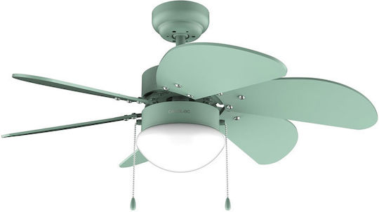 Cecotec EnergySilence Aero 3600 Vision Ceiling Fan 92cm with Light Fixture Fully Green