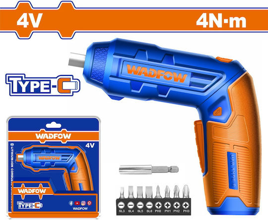 Wadfow Screwdriver Battery 4V