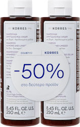 Korres Αμύγδαλο & Λινάρι 2x250ml Korres Αμύγδαλο & Λινάρι 2x250ml