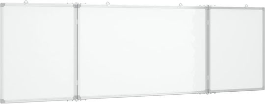 vidaXL Магнитен Дъска за маркери Окачване 160x60см