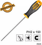 Ingco Long Screwdriver Cross Size PH2x150mm