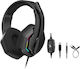 A4Tech Bloody G260P Über Ohr Gaming-Headset mit Verbindung 3,5mm / USB Schwarz