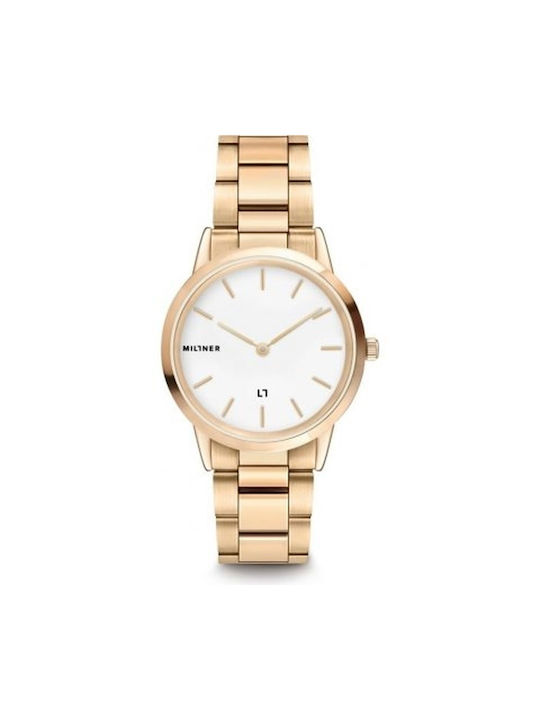 Millner Uhr in Rose Gold / Rose Gold Farbe