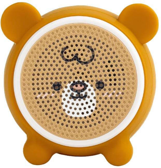 Sonique Funky Beat Ηχείο Bluetooth 3W με Διάρκεια Μπαταρίας έως 5 ώρες Bear