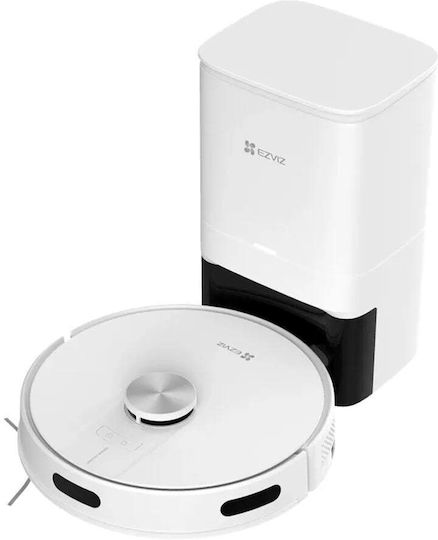 Ezviz Ezviz RE4 Plus Robot Vacuum Cleaner with Laser Mapping and 4000Pa Suction Power White
