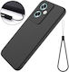 Back Cover Silicon cu Curea Negru (OnePlus Nord N30 SE)