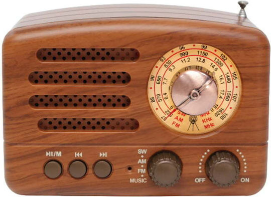 Meier M-1160BT Retro cu USB Maro