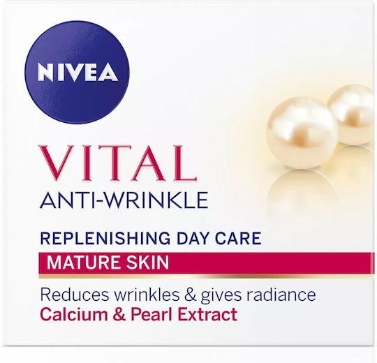 Nivea Vital Αντιγηραντική Κρέμα Προσώπου Ημέρας 50ml