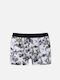 Herren Boxershorts Black 1Packung
