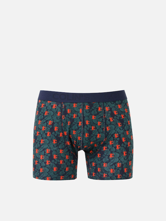 Herren Boxershorts Navy Blue 1Packung